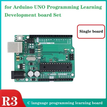 1 ПРЕДМЕТ Для Arduino UNO R3 Development Board Atmega328p 32KB Arduino MCU Материнская Плата Для Обучения Программированию на языке C Зеленый