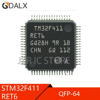 (1шт) 100% Качественный чипсет STM32F411RET6 QFP64 STM32F411RET6 LQFP-64