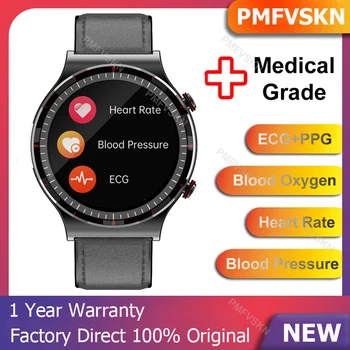 2023 ЭКГ + PPG, Медицинские Смарт-часы, Мониторинг здоровья, Мужские И Женские Умные часы, Кислород в крови, Кровяное давление, Водонепроницаемые часы