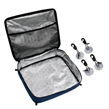 2X Палубная сумка-охладитель для весельной доски, Сетчатый верхний карман с водонепроницаемой изоляцией для каяков Sups