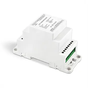 4-канальный светодиодный ретранслятор/усилитель мощности на DIN-рейке; вход DC5V-DC24V; (BC-964-DIN)