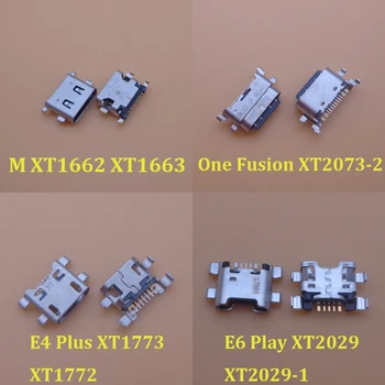 50 шт. Разъем Usb-Зарядного Устройства Для Motorola Moto E6 Play XT2029/M XT1663/One Fusion XT2073E4 Plus XT1773 XT1772 Порт Зарядной Док-станции