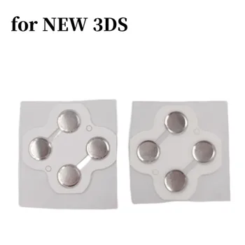 ABXY Button Мембранные наклейки на кнопки, проводящая прокладка, ремонтная деталь для новых аксессуаров 3DS