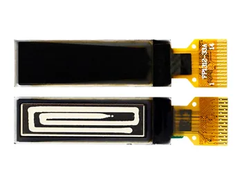 IPS 0,87-дюймовый 14-контактный белый OLED-экран SSD1312 Drive IC 128* 32 Интерфейс I2C 3,3 В