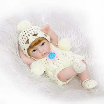 NPKCOLLECTION Мини-полностью силиконовые куклы Baby Reborn Baby Boy с мягким телом, Реалистичные игрушки, товарищ по играм в ванне, Новорожденные Juguetes