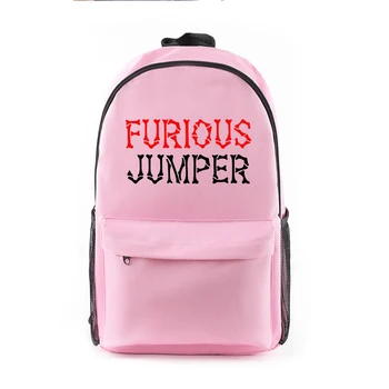 WAWNI Furious Jumper Zip Pack Повседневная Школьная Сумка Harajuku Рюкзак Уличная Одежда Повседневный Рюкзак На Молнии Модный Zip Pack 