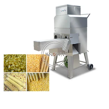 Автоматическая Молотилка для свежих продуктов из пищевой нержавеющей стали, машина для лущения сладкой нежной кукурузы и маиса