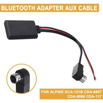 Адаптер Bluetooth Aux для Alpine KCA-121B CDA-9857 CDA-9886 CDA-117 Кабельный шнур Аксессуары для автомобильной электроники