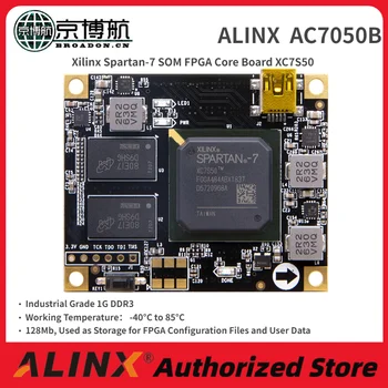 Базовая плата Xilinx Spartan-7 SOM FPGA XC7S50 Демонстрационная базовая плата ALINX AC7050B