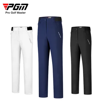 Брюки для девочек для гольфа PGM Зима Весна осень Детские спортивные брюки с эластичным поясом Функциональные тканевые брюки Одежда для гольфа для девочек
