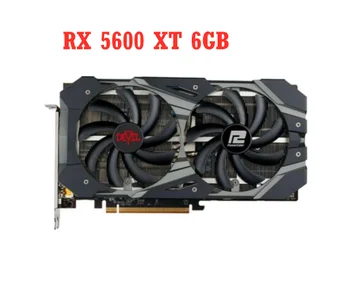 Видеокарты RX 5600 XT 6GB GDDR6 192 бит RX 5600 XT 6GB GDDR6 Для Powercolor AMD RX 5600 XT 6GB