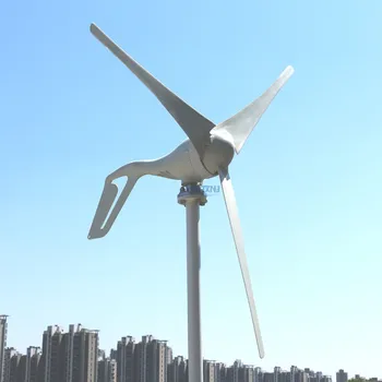 Горячая продажа ветряной турбины мощностью 400 Вт 12 В для домашнего использования уличных фонарей и электроснабжения яхт срочная электростанция