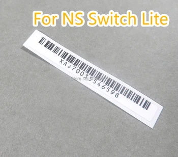 замена 3шт для Nintendo Switch & Lite Наклейка на панель крышки контроллера для Nintendo Switch Новая наклейка на панель штрих-кода со штрих-кодом