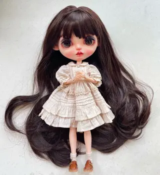 Изготовленная по индивидуальному заказу кукла Blyth вручную, изготовленная по индивидуальному заказу кукла для продажи и одежда (не обувь)