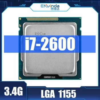 Используется Оригинальный четырехъядерный процессор Intel Core i7 2600 3,4 ГГц 8 МБ 5 Гт/С SR00B LGA 1155 i7-2600 CPU