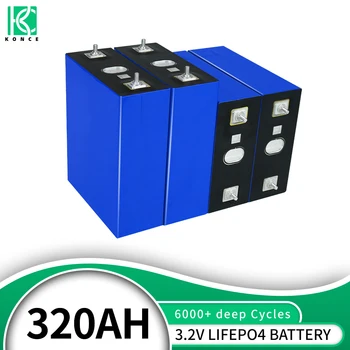 Класс A 320AH Lifepo4 105AH Аккумуляторная батарея Перезаряжаемая DIY Golf Cart Cell DIY 12V 24V Lifepo4 Batteri Для домашнего хранения энергии EV