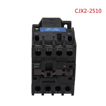 Контактор переменного тока CJX2-2510 для электрической духовки Контактор переменного тока 110 В/220 В/380 В 3 фазы 25A
