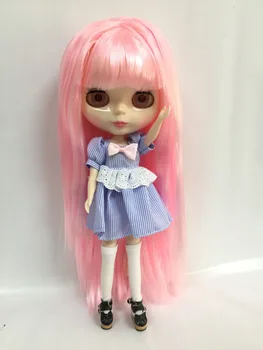 кукла Blyth с розовыми волосами, фабричная кукла-игрушка для девочек 2017999