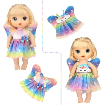 Мини-игрушки, одежда для кукол, 12 дюймов, 30 см, аксессуары для кукол из силикатного каучука rawling, модное платье принцессы, подарок для девочки