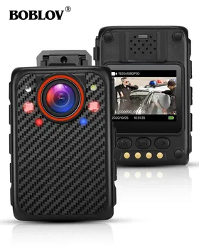 Мини-полицейская камера BOBLOV X1 1080P Носимые камеры для тела ИК-камера ночного видения 128 ГБ памяти Мини-камера для аудиозаписи для тела