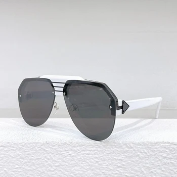 Модные солнцезащитные очки в стиле пилота 2023 года, высококачественные солнцезащитные очки роскошного бренда, мужские очки для вождения, очки для пеших прогулок с защитой UV400