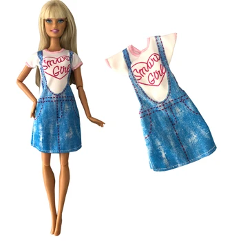 Новая кукла NK, модное платье для повседневной носки, юбка для вечеринки, милый наряд для куклы Барби, аксессуары, Милая игрушка для девочек