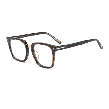 Новая оправа для очков Tom male and female Myopia TF5523, большая оправа, элегантные ретро-очки для близорукости с круглым лицом