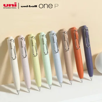 НОВЫЙ Японский UNI UMN-SP, маленькая толстая толстая мини-карманная ручка, Нейтральная, Быстросохнущая, Водонепроницаемая, Uniball One Push, портативная