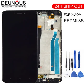 Оригинальный ЖК-дисплей Для XIAOMI Redmi 3S ЖК-дисплей Замена Рамки сенсорного экрана Для XIAOMI Redmi 3 ЖК-дисплей Redmi 3X3 Pro S LCD
