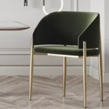 Офисные Мобильные обеденные стулья Скандинавского роскошного дизайна, обеденные стулья для современной гостиной, мебель для балкона
