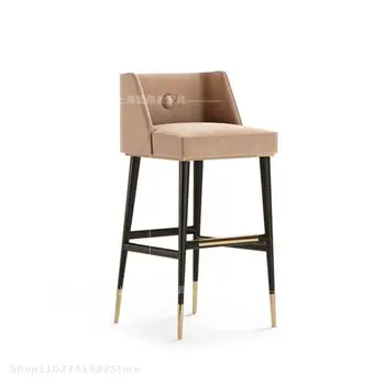 Офисный Шезлонг Nordic Luxury Stool Стул Для Спальни Обеденный Деревянный Cadeiras Para Sala De Estar Стулья Для Гостиной LQQ20XP