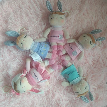 Персонализированное название, Кукла Mini Metoo Rabbit, Мягкая игрушка, Плюшевые Игрушки, Подвеска для детей, Рождественский подарок на День рождения для детей