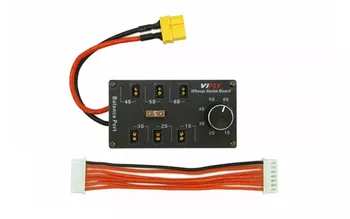 Плата серии VIFLY Whoop Балансная Зарядная Плата 6 Портов 1S LIPO Аккумулятор XT60 Вход для PH2.0 BT2.0/GNB27 1S FPV Tinywhoop