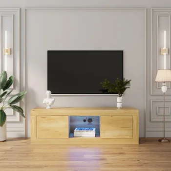 Подставка для телевизора современного дизайна для гостиной [на складе в США]