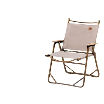 Предпродажный складной стул Naturehike из натурального дерева на открытом воздухе, утолщенный износостойкий стул для отдыха на природе из алюминиевого сплава