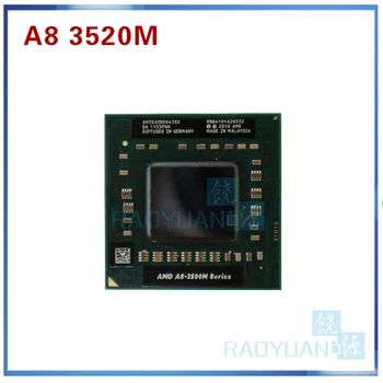 Процессор для ноутбуков AMD серии A8 3500M, A8 3520M, A8-3520m AM3520DDX43GX, процессор серии A8 с разъемом FS1, кэш-память 4M / 1,6 ГГц / четырехъядерный
