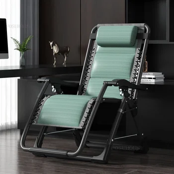 Современное офисное кресло Из ткани, стулья для гостиной, домашнее кресло, Офисный складной стул, Простая мебель для отдыха со спинкой