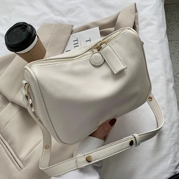 Текстура, мягкие сумки через плечо из искусственной кожи, женские сумки через плечо 2023, Новая сумка через плечо большой емкости, простые сумки для поездок на работу, повседневные сумки