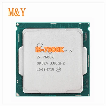Четырехъядерный процессор Core i5 7600K с частотой 3,8 ГГц и четырьмя потоками 6M 91W LGA 1151