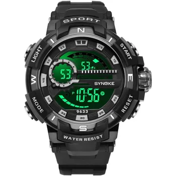 Электронные часы Для мужчин, Люминесцентные Водонепроницаемые Многофункциональные Спортивные Электронные Часы Для мужчин На Открытом воздухе