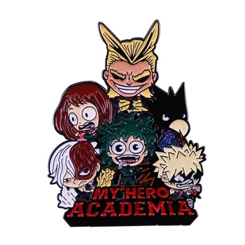 Эмалированный значок Boku no hero academia, аниме-украшения